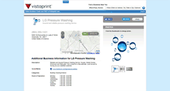 Desktop Screenshot of lgpressurewashing.com